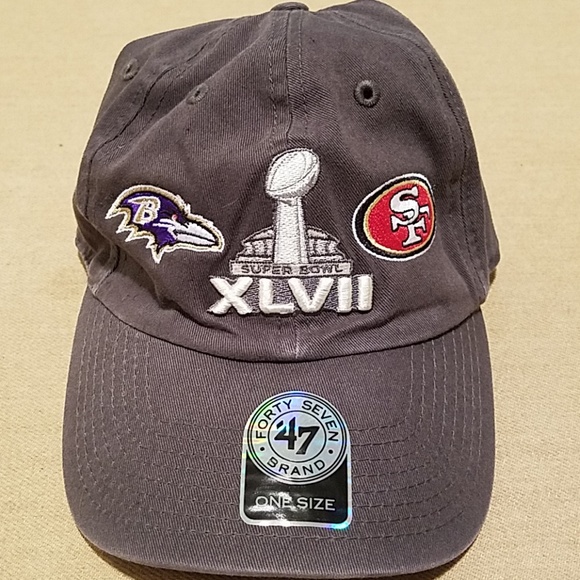 NWT 2013 Super Bowl XLVII (Ravens won) cap - Picture 1 of 5